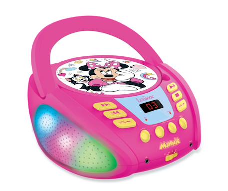 Lecteur cd bluetooth minnie ROSE 1 - vertbaudet enfant 