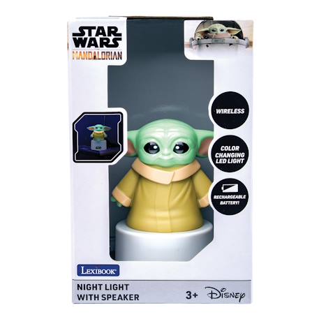 Enceinte bluetooth veilleuse stars wars VERT 5 - vertbaudet enfant 