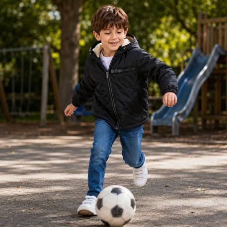 Parka enfant Gris+Kaki+Marine+Noir 20 - vertbaudet enfant 