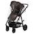 Poussette 3en1 amber jusqu’à 22 kg avec nacelle, siège-auto, sac et accessoires Beige sand+Black onyx+Black silver+Brown chocolate+Green forest+Grey graphite 20 - vertbaudet enfant 