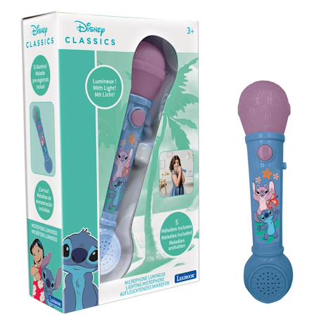 Microphone lumineux stitch BLEU 1 - vertbaudet enfant 