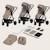 Poussette 3en1 amber jusqu’à 22 kg avec nacelle, siège-auto, sac et accessoires Beige sand+Black onyx+Black silver+Brown chocolate+Green forest+Grey graphite 6 - vertbaudet enfant 