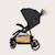 Poussette tout-terrain emma one 6-48 mois avec grandes roues et pliage rapide Beige sand+Green forest+Grey stone 18 - vertbaudet enfant 