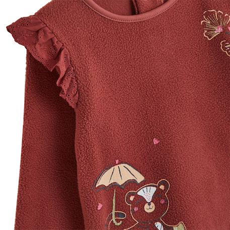 Lot de 2 pyjamas enfant 2 pièces en polaire léa Rose 3 - vertbaudet enfant 