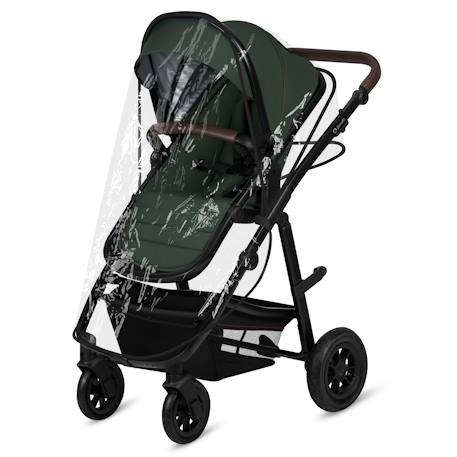 Poussette 3en1 amber jusqu’à 22 kg avec nacelle, siège-auto, sac et accessoires Beige sand+Black onyx+Black silver+Brown chocolate+Green forest+Grey graphite 26 - vertbaudet enfant 