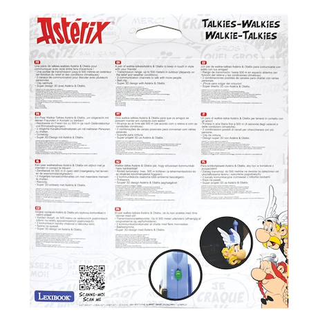 Talkies-walkies astérix 3d, portée jusqu'à 500 mètres BEIGE 5 - vertbaudet enfant 