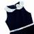 Robe fille en velours hepburn Bleu marine 2 - vertbaudet enfant 