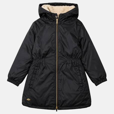 Parka fille Ecru+Marine+Noir 15 - vertbaudet enfant 