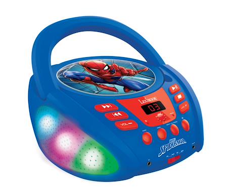 Lecteur cd bluetooth spider-man BLEU 1 - vertbaudet enfant 