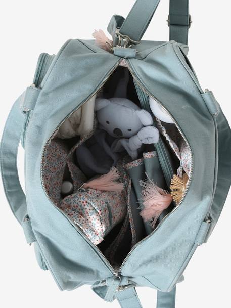 Sac à langer multipoches Family bleu+sable 6 - vertbaudet enfant 