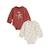 Lot de 2 bodies bébé manches longues léa Rose 2 - vertbaudet enfant 