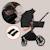 Poussette trio mika plus jusqu’à 4 ans avec nacelle, siège-auto et accessoires Beige sand+Black onyx+Green olive+Grey stone+Mocha mousse 9 - vertbaudet enfant 