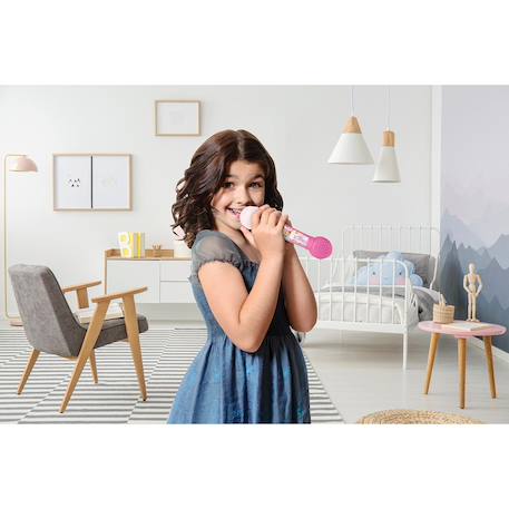 Microphone lumineux barbie ROSE 4 - vertbaudet enfant 