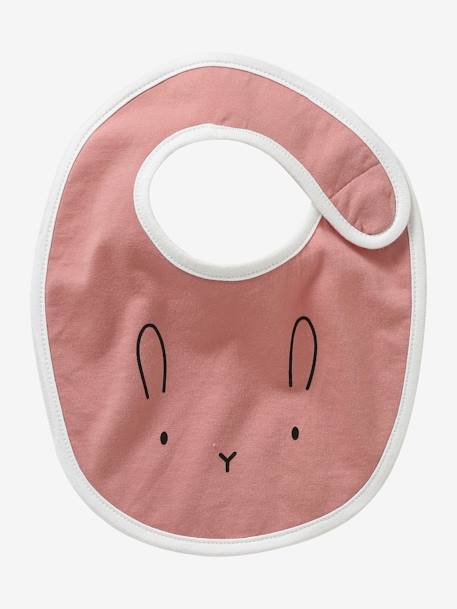 Lot 5 bavoirs naissance animaux motif animaux 5 - vertbaudet enfant 