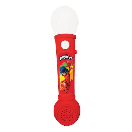 Microphone lumineux miraculous ROUGE 1 - vertbaudet enfant 