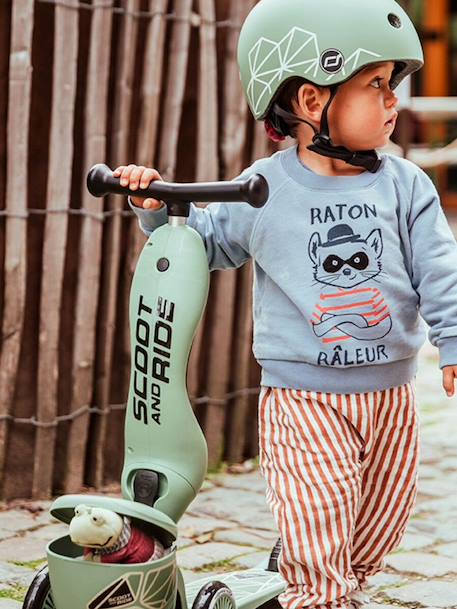 Trottinette évolutive Highwaykick 1 beige+vert 9 - vertbaudet enfant 