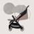 Poussette ultra-compacte julie air légère et pliable, compatible avion Beige sand+Black onyx+Green sage+Grey stone 5 - vertbaudet enfant 