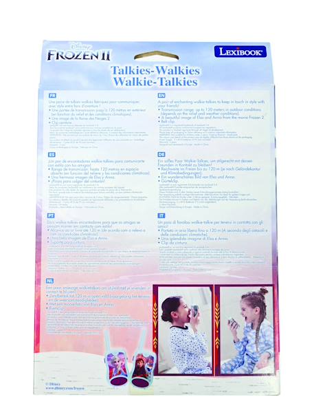 Talkies-walkies la reine des neiges portée 200m BLEU 5 - vertbaudet enfant 