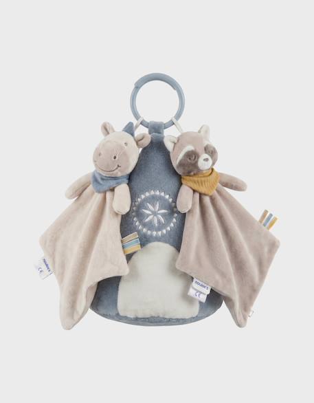 Jouet d'activité tipi raku & lino Ecru 1 - vertbaudet enfant 