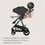 Poussette trio lionelo bianka - jusqu'à 22kg - pack poussette, nacelle, siège auto et accessoires Beige sand+Beige taupe+Black onyx+Grey stone 18 - vertbaudet enfant 