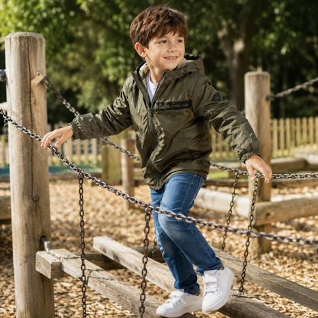 Parka enfant Gris+Kaki+Marine+Noir 8 - vertbaudet enfant 