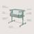Lit cododo berceau 3en1 Aurora avec matelas et sac Beige cappuccino+Beige taupe+Green sage+Grey concrete+Grey monument 14 - vertbaudet enfant 