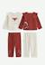 Lot de 2 pyjamas enfant 2 pièces en polaire léa Rose 1 - vertbaudet enfant 