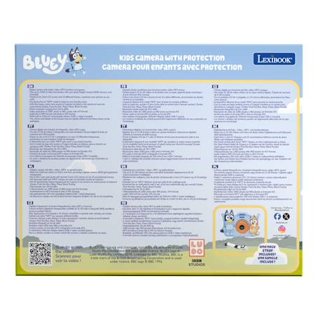 Camera pour enfants avec protection bluey BLEU 4 - vertbaudet enfant 