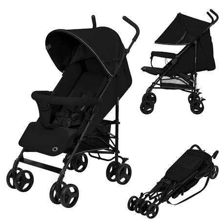 Poussette canne compacte elia légère 6-36 mois avec moustiquaire Beige taupe+Black onyx+Brown chocolate+Green graphite 7 - vertbaudet enfant 