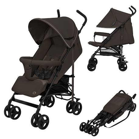 Poussette canne compacte elia légère 6-36 mois avec moustiquaire Beige taupe+Black onyx+Brown chocolate+Green graphite 13 - vertbaudet enfant 