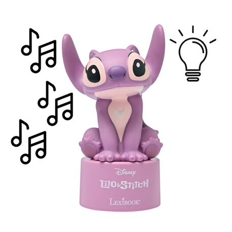 Enceinte bluetooth veilleuse angel - stitch Disney ROSE 3 - vertbaudet enfant 