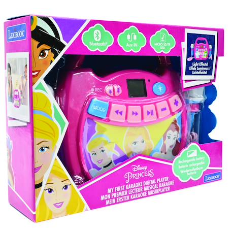 Enceinte bluetooth disney princesse avec micros ROSE 5 - vertbaudet enfant 