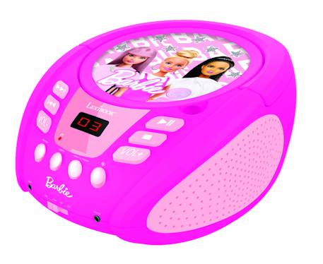 Lecteur cd bluetooth barbie ROSE 1 - vertbaudet enfant 