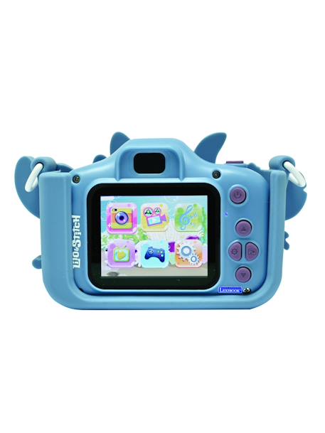 Appareil photo Camera avec protection Stitch  4-en-1, Fonctions Photo, vidéo, Jeux, MP3, Carte mémoire 8 Go incluse BLEU 3 - vertbaudet enfant 