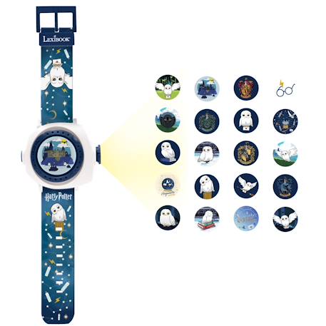 Montre digitale avec projection hedwige BLEU 1 - vertbaudet enfant 