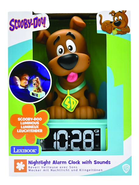 Réveil avec veilleuse scooby doo en 3d BLEU 4 - vertbaudet enfant 