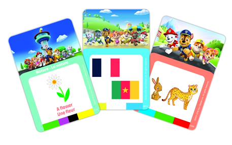 Lecteur de cartes interactif parlant bilingue quizz hit pat patrouille anglais et français BLEU 4 - vertbaudet enfant 
