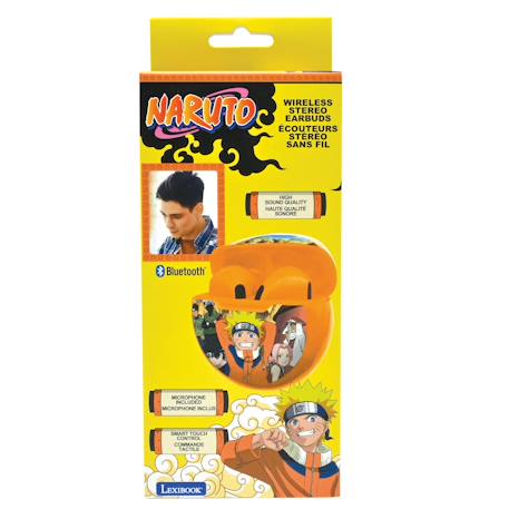 Écouteurs sans fil bluetooth naruto ORANGE 3 - vertbaudet enfant 