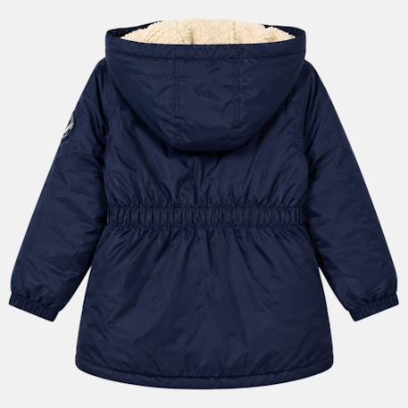 Parka fille Ecru+Marine+Noir 10 - vertbaudet enfant 