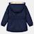 Parka fille Ecru+Marine+Noir 10 - vertbaudet enfant 