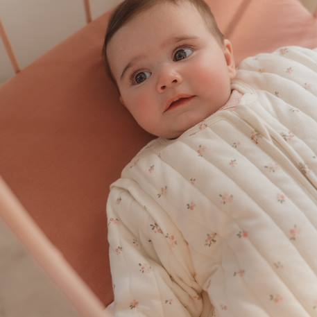Gigoteuse chaude blueberry leaves tog 2,5 Blanc, rose+Bleu+Rose 2 - vertbaudet enfant 