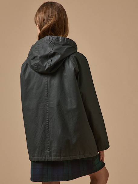 Blouson matelassé col montant fille Marine 2 - vertbaudet enfant 