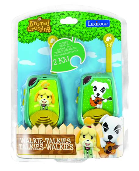 Talkie-walkies animal crossing portée 2km fonction morse VERT 2 - vertbaudet enfant 