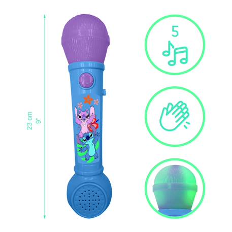 Microphone lumineux stitch BLEU 2 - vertbaudet enfant 