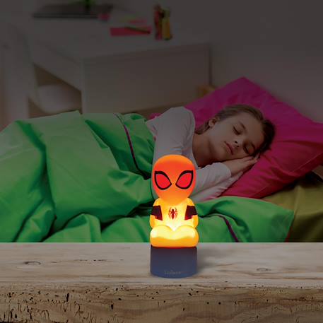 Enceinte bluetooth veilleuse spiderman ROUGE 5 - vertbaudet enfant 