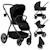 Poussette 3en1 meril jusqu’à 22 kg avec nacelle, siège-auto, sac et accessoires Beige sand+Black onyx+Grey stone 7 - vertbaudet enfant 
