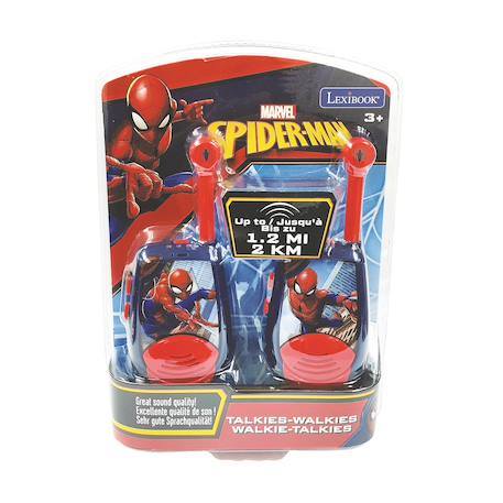 Talkie-walkies spiderman portée 2km- Clip ceinture, à piles BLEU 3 - vertbaudet enfant 