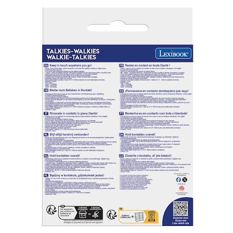 Talkies-walkies jusqu'à 5km BLEU 4 - vertbaudet enfant 