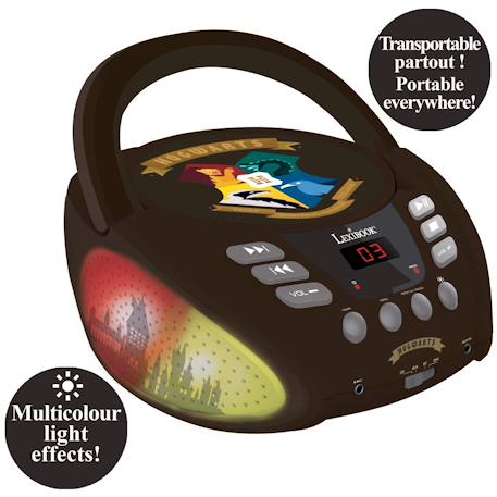 Lecteur cd bluetooth harry potter ROSE 4 - vertbaudet enfant 