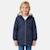 Parka fille Ecru+Marine+Noir 7 - vertbaudet enfant 